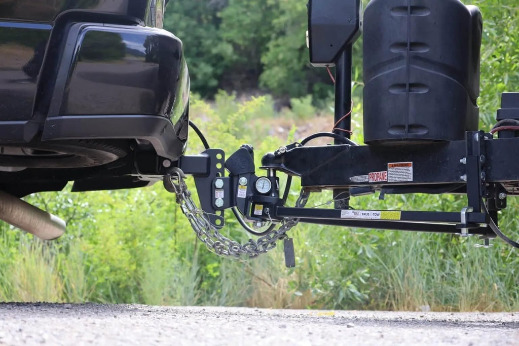 Weight Distribution Hitch with Anti-Sway, 4" Drop, 2" Shank, 12,500-lb Towing Capacity M803011