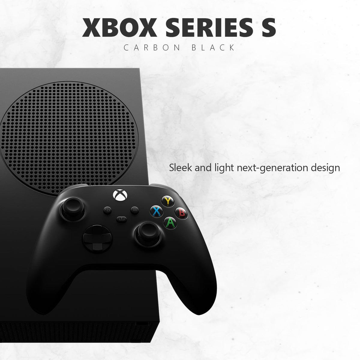Xbox Series S 1TB SSD Console Carbon Black Wireless Controller Z248