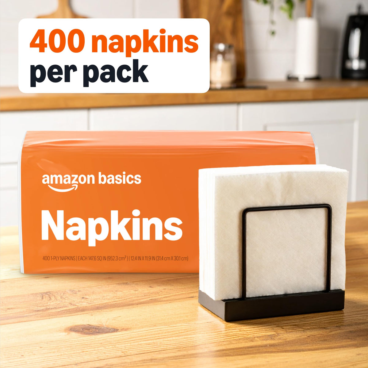 Paper Napkins, 400 Count U80352