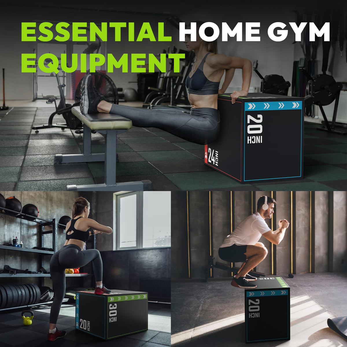 3-in-1 Plyometric Box U33216
