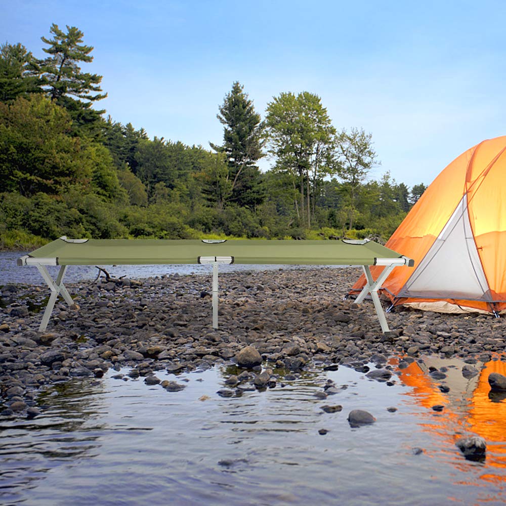 Portable Folding Camping Cot with Carrying Bag S367