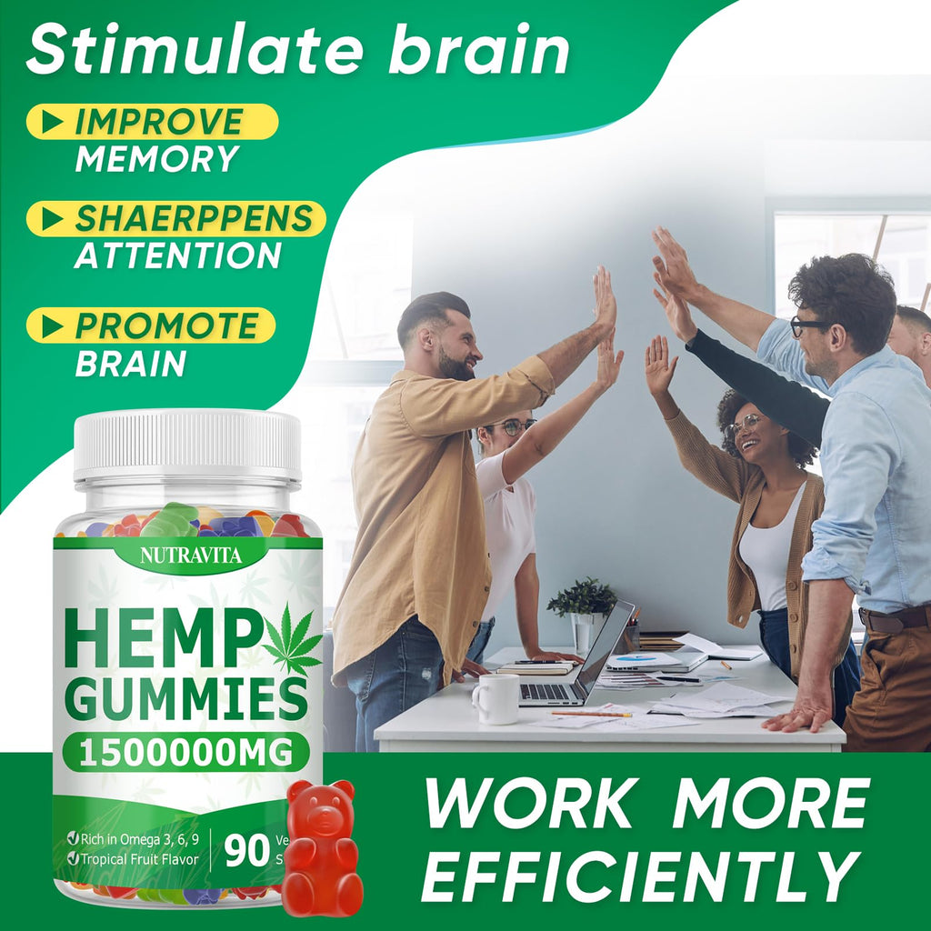 Hemp Gummies 90 Gummies Q876314