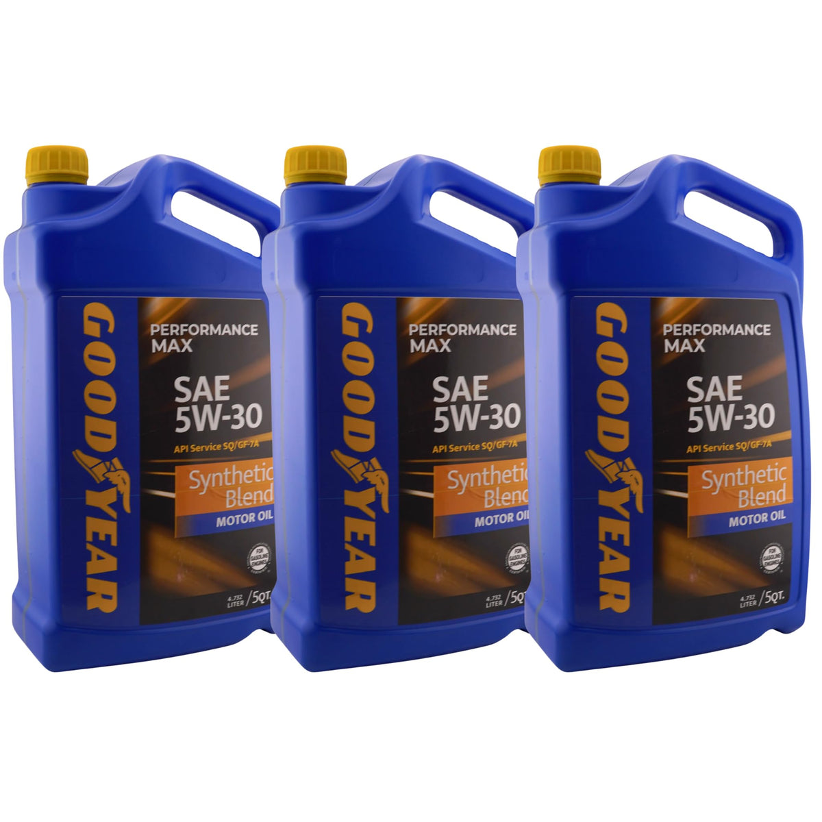 Synthetic Blend Motor Oil SAE 5W-30 5 Quart Case of 3 B1816