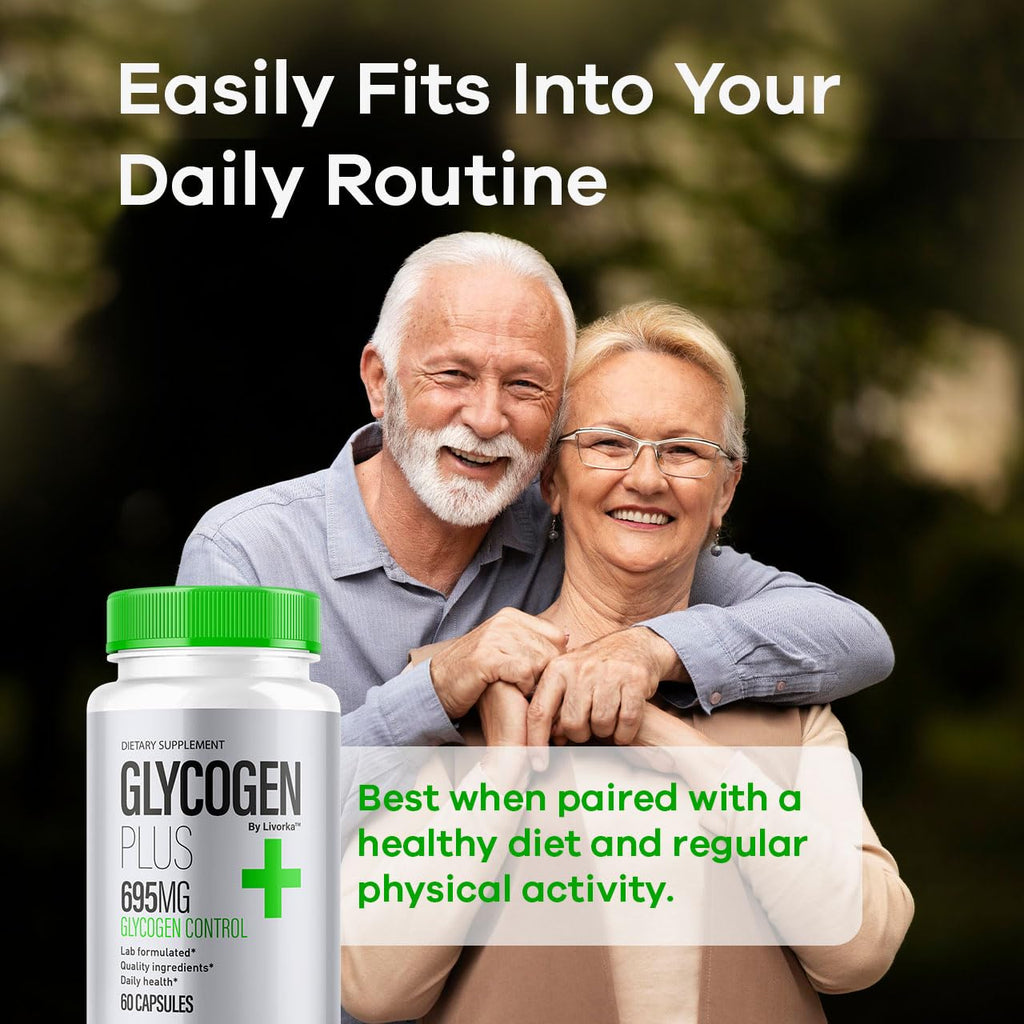 All Natural Glycogen Support Capsules, 180 Capsules D289148