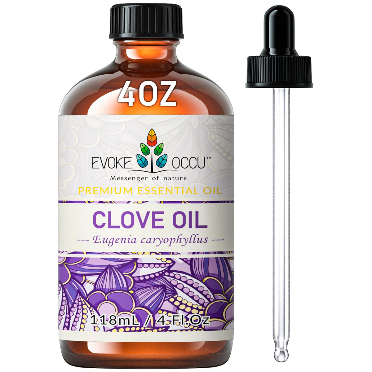Clove and Lavender Essential Oil 4 Fl Oz K816927