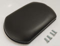 Black Vinyl Upholstered Wheelchair Elevating Leg Rest C941409