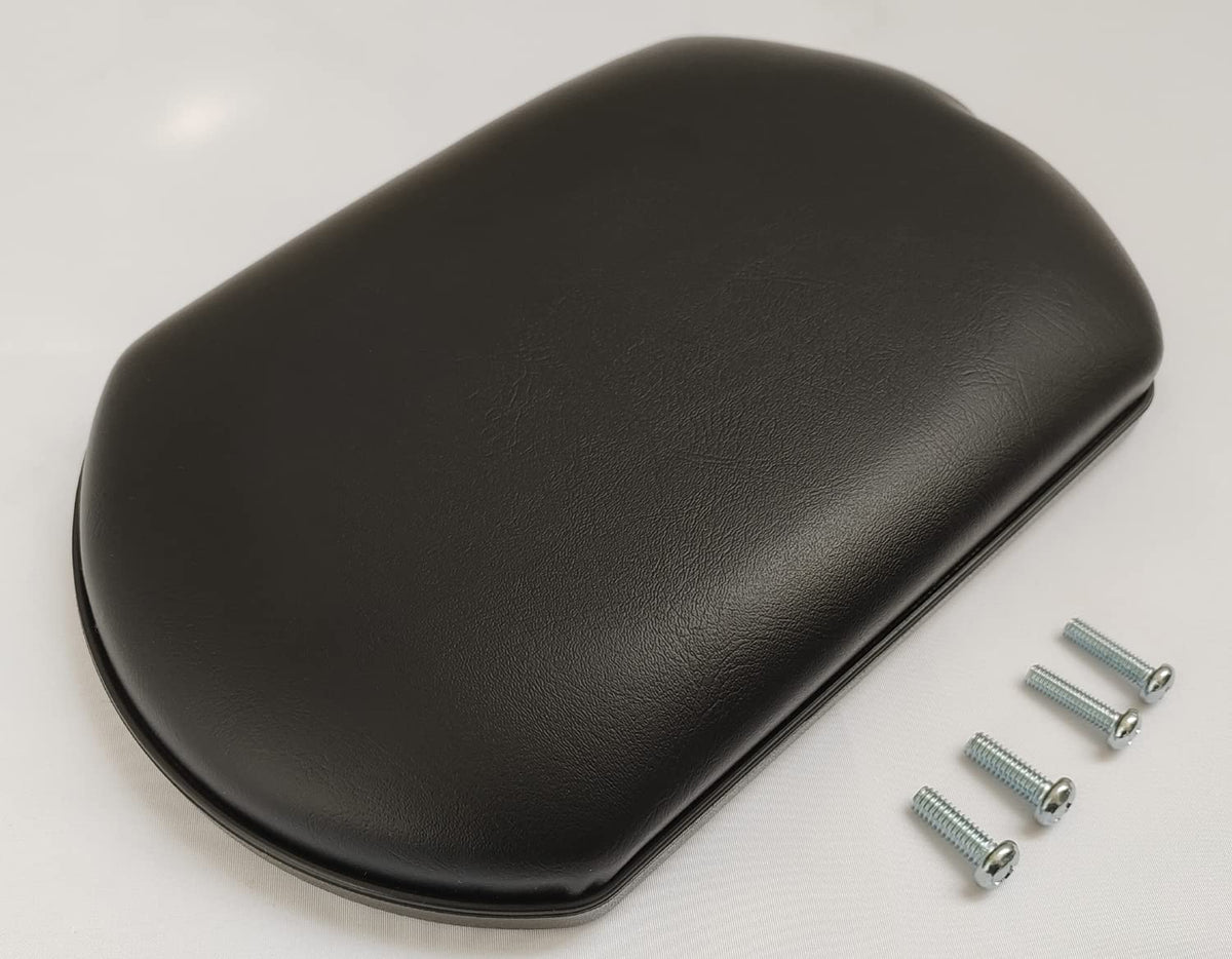 Black Vinyl Upholstered Wheelchair Elevating Leg Rest C941409