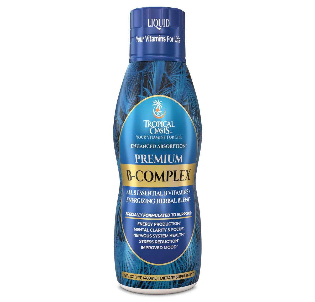 Liquid B-Complex Supplement 16 oz W43965