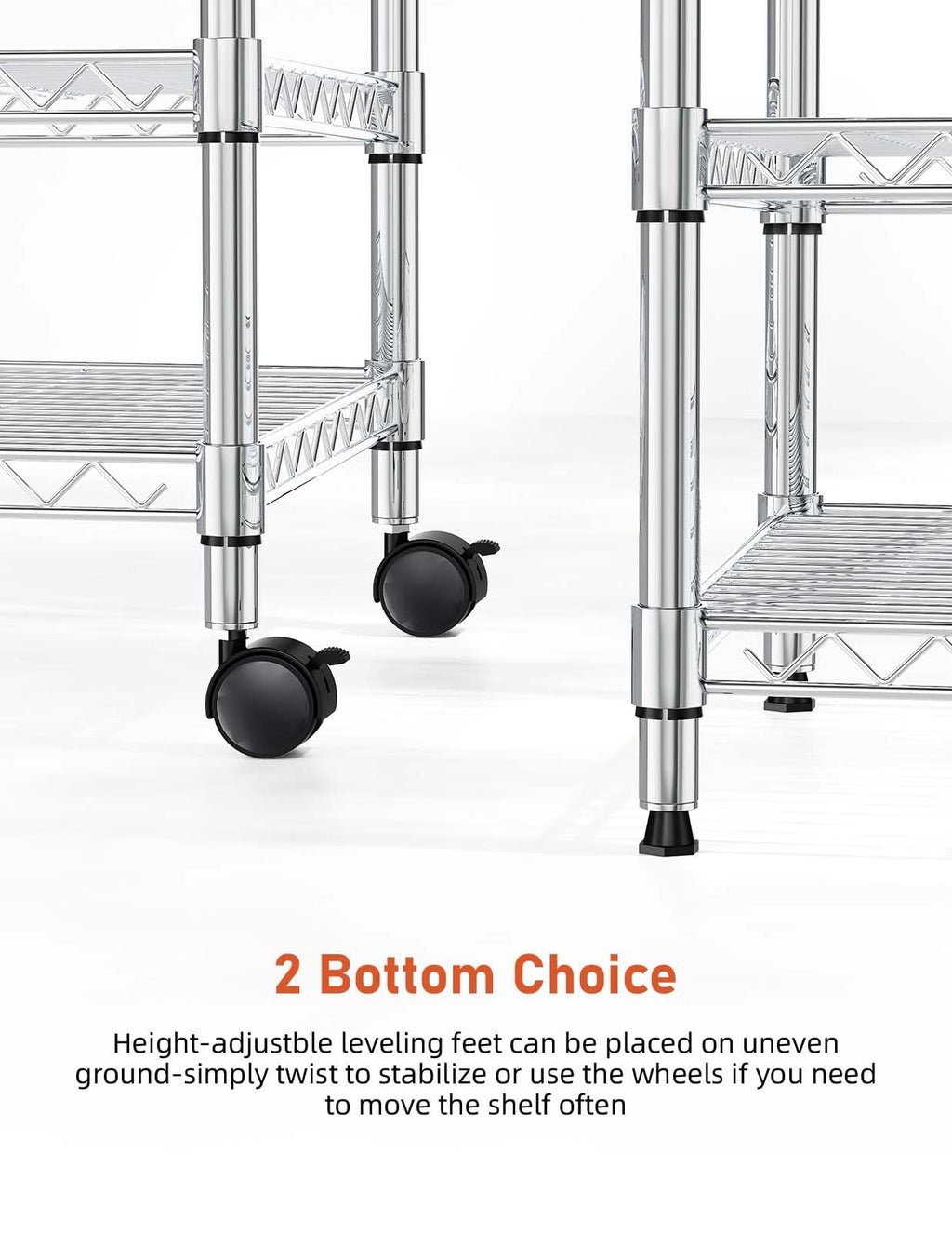 3 Tier Chrome Shelving Unit G685996