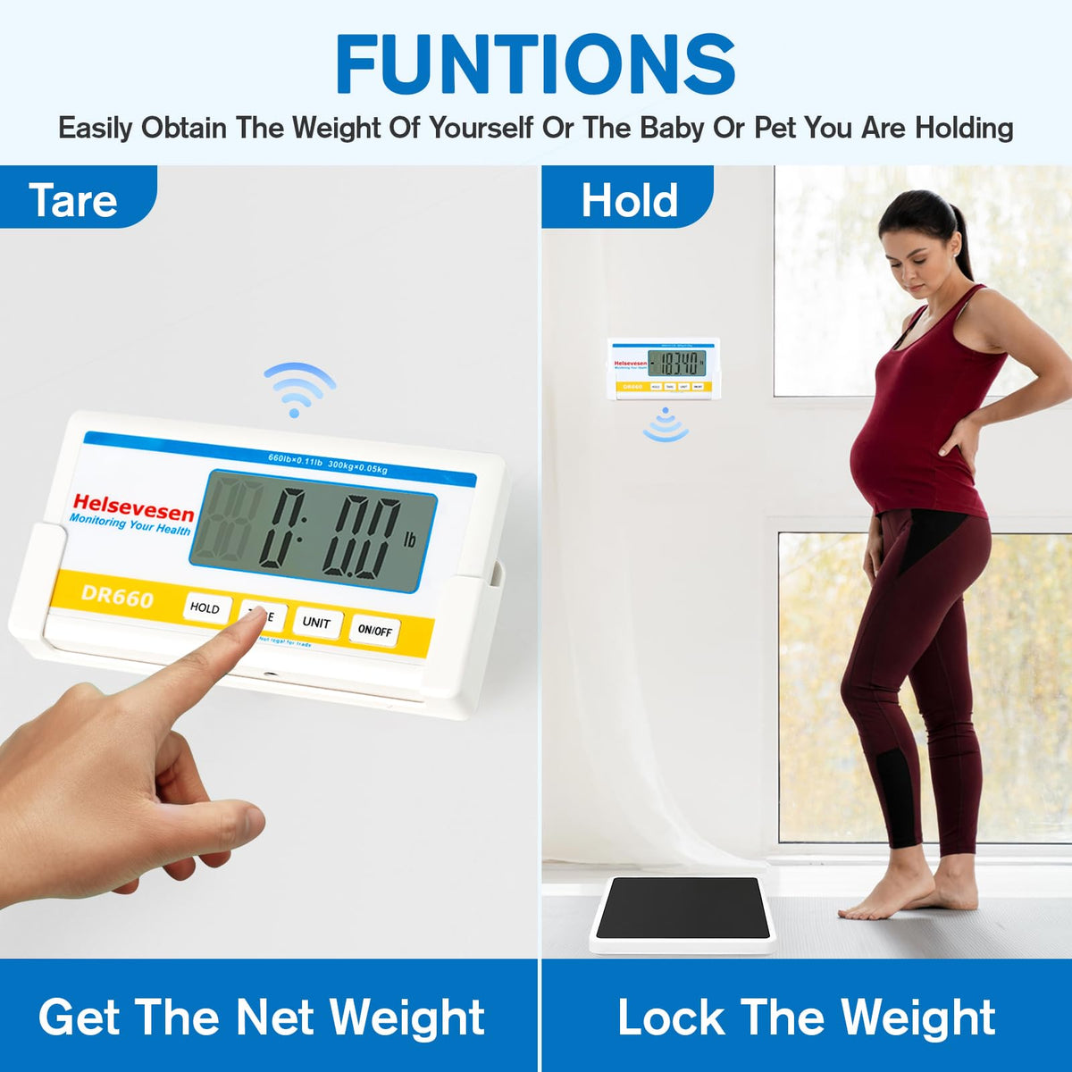 Medical Bariatric Scale 660 lb/300 kg D83860