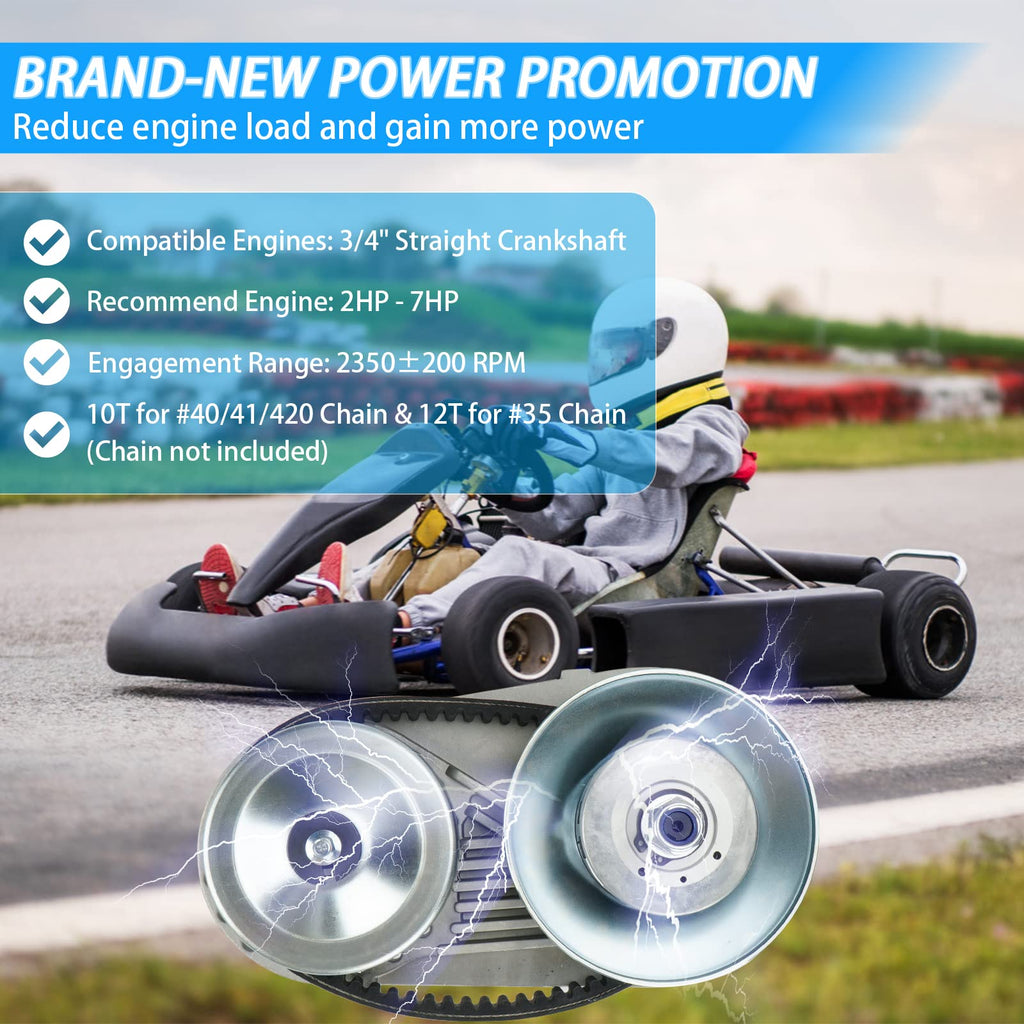 6.5 HP 3/4" Torque Converter U64304