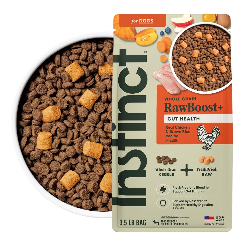 Chicken & Brown Rice Dry + Freeze Dried 3.5 lb V342428