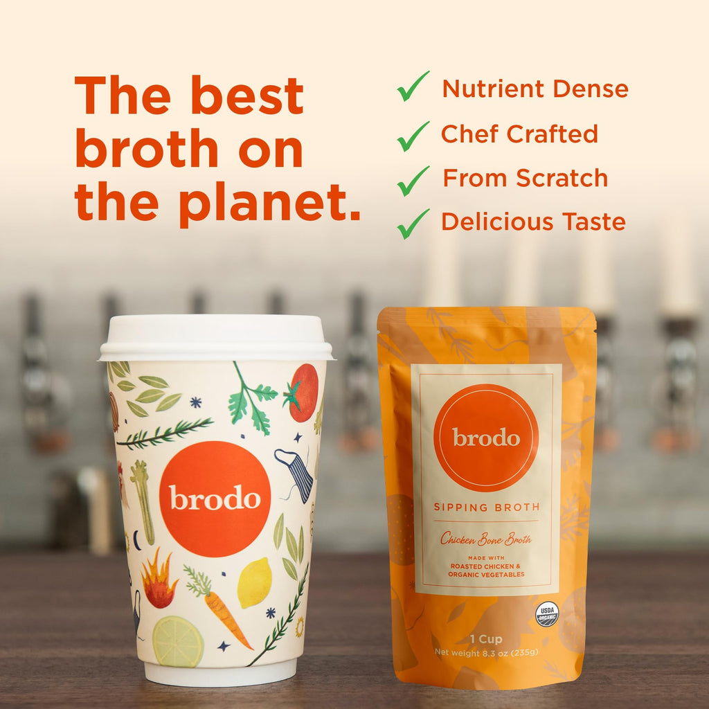 Collagen Rich Bone Broth Variety 6 x 8 oz C95441
