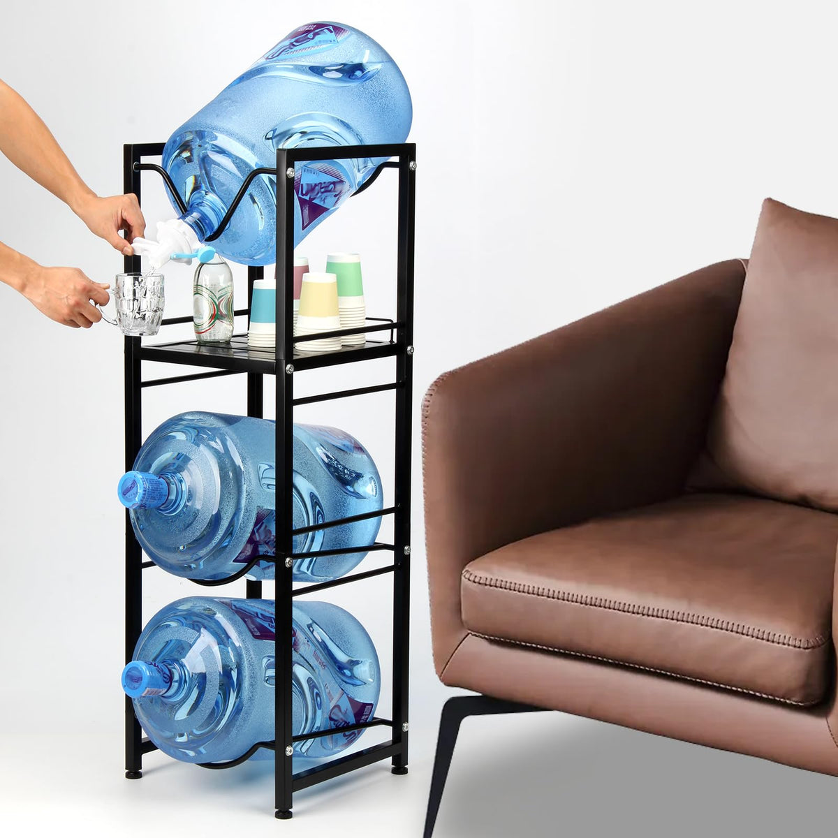5 Gallon Water Jug Holder with Spigot U776