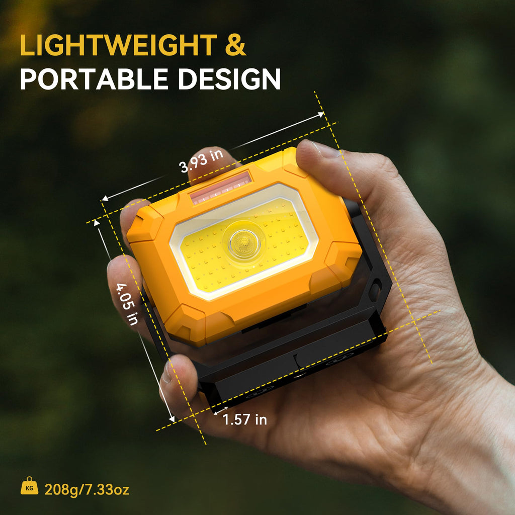 2 Pack 1500LM COB LED Work Light D72185