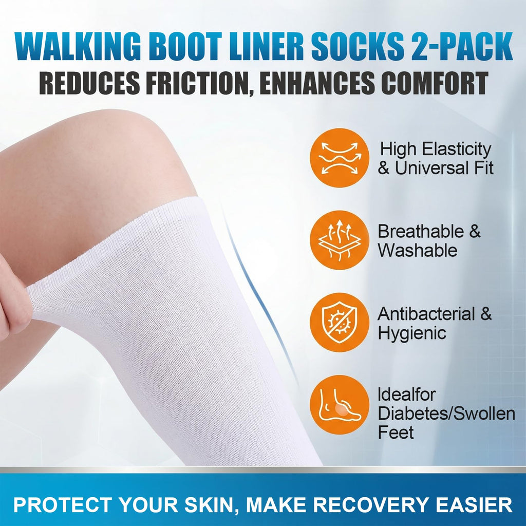 Inflatable Walker Fracture Boot with Replacement Sock Liner (Medium) Z656587