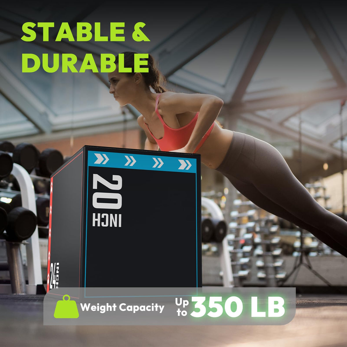3-in-1 Plyometric Box U33216
