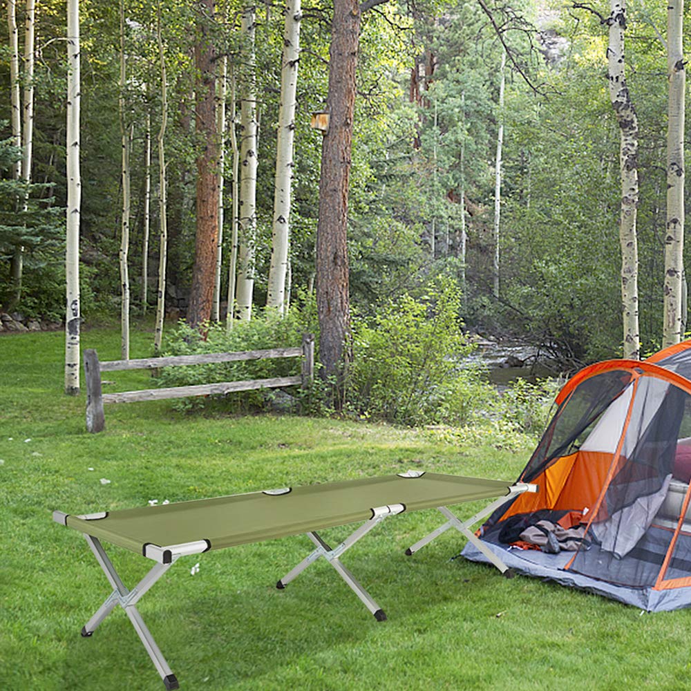 Portable Folding Camping Cot with Carrying Bag S367