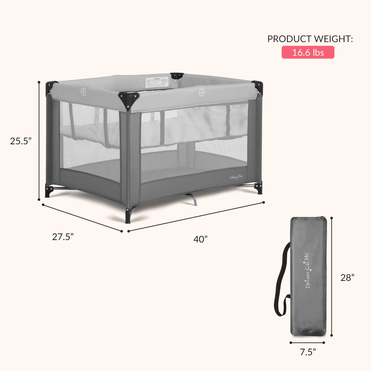 Portable Baby Playard with Bassinet I537130