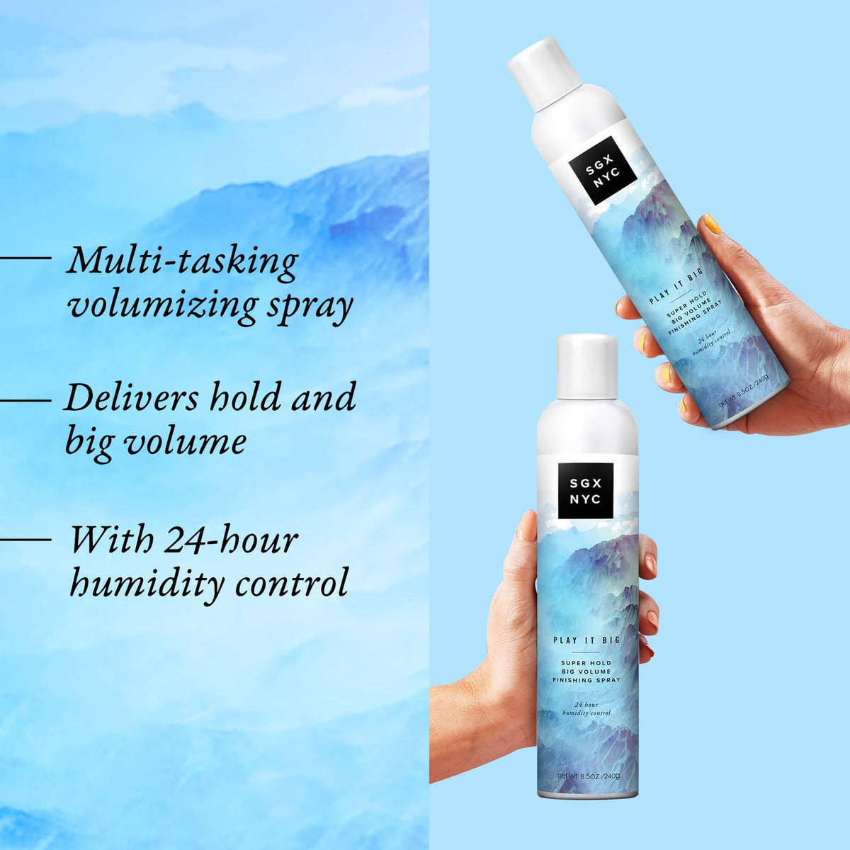 Volumizing Hair Spray with Coconut Oil 8.5 oz C73706