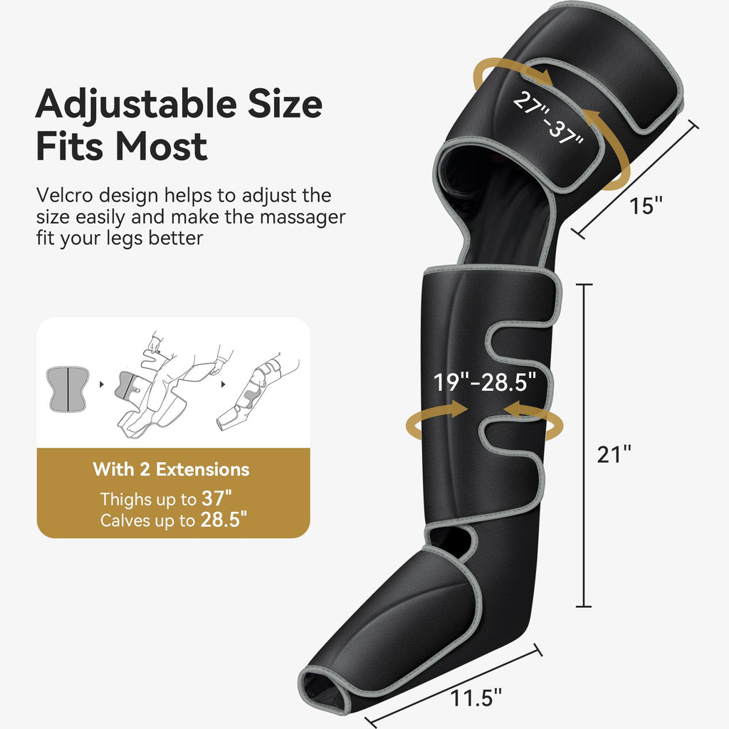 Leg Massager with Heat and Air Compression P240684
