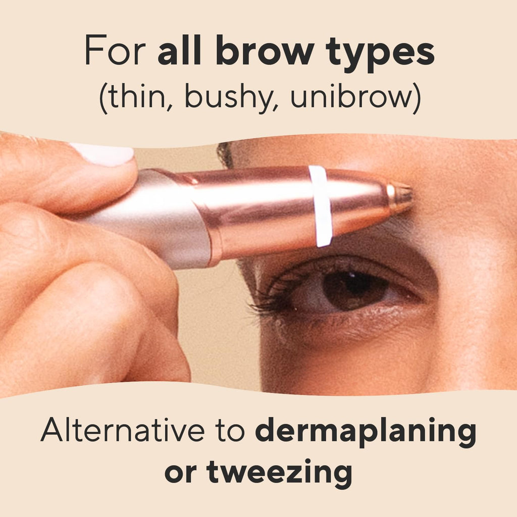 Electric Eyebrow Hair Remover with LED Light O92569