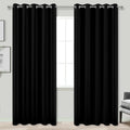 Blackout Curtains 72 Inch Extra Wide 2 Panels D30264