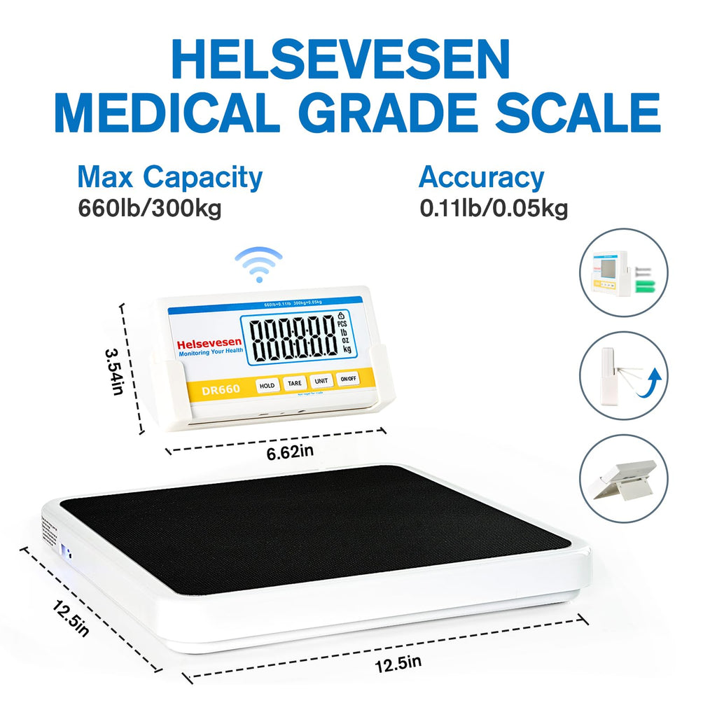 Medical Bariatric Scale 660 lb/300 kg D83860