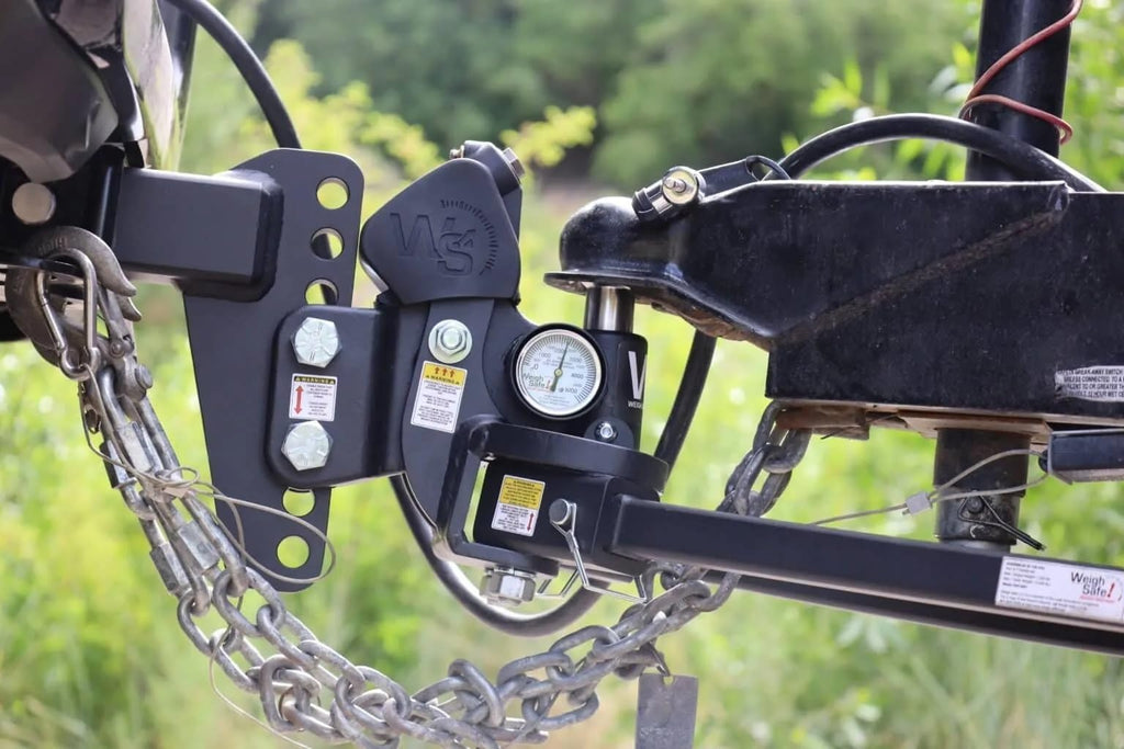Weight Distribution Hitch with Anti-Sway, 4" Drop, 2" Shank, 12,500-lb Towing Capacity M803011