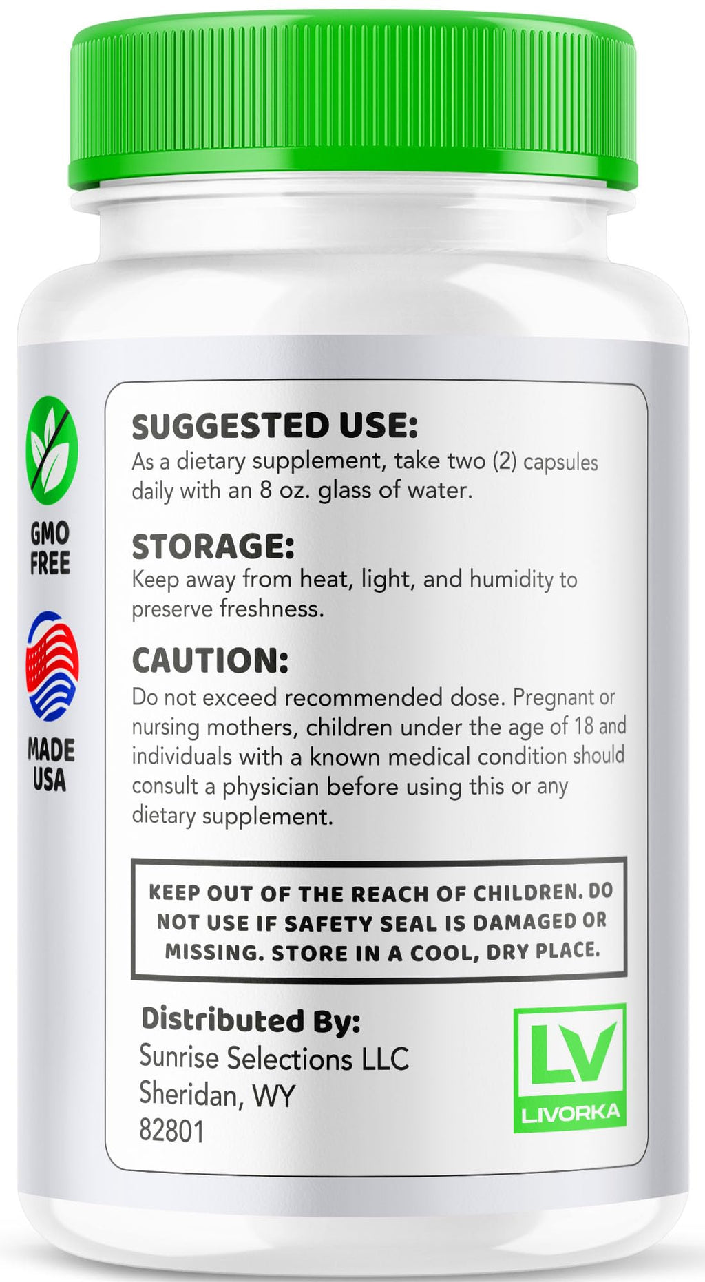 All Natural Glycogen Support Capsules, 180 Capsules D289148