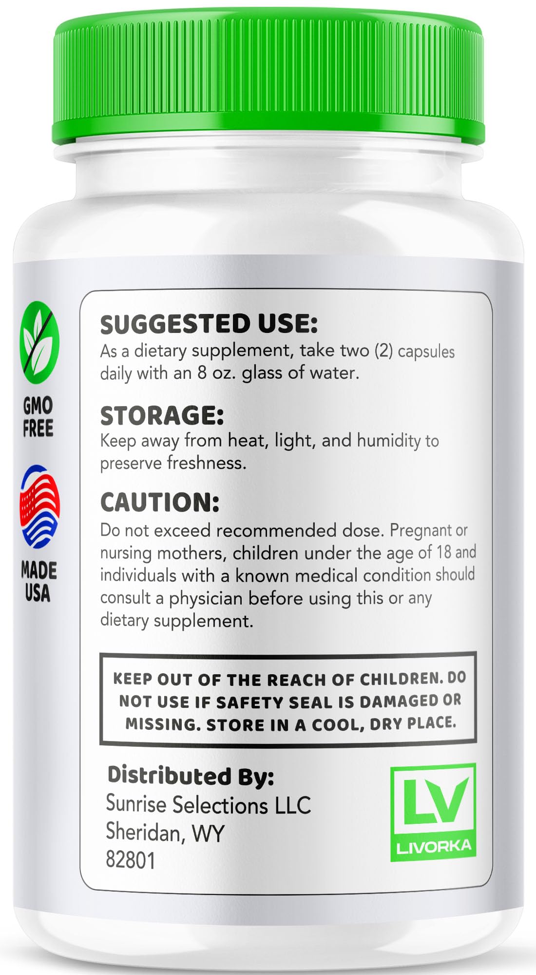 All Natural Glycogen Support Capsules, 180 Capsules D289148