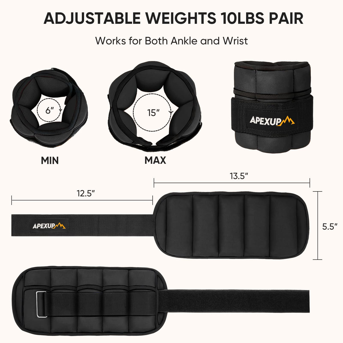 Adjustable Ankle Weights + Yoga Ball P195