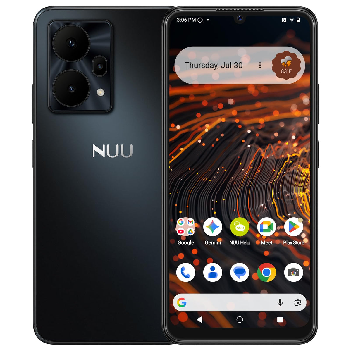 5G Unlocked Android Smartphone 128GB Black Y51187