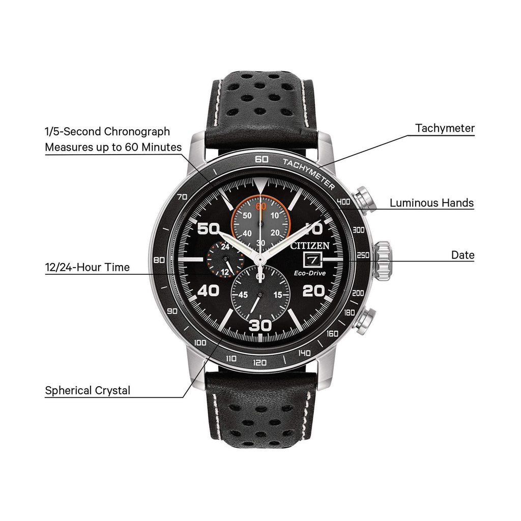 Men's Stainless Steel Chronograph Watch Z329