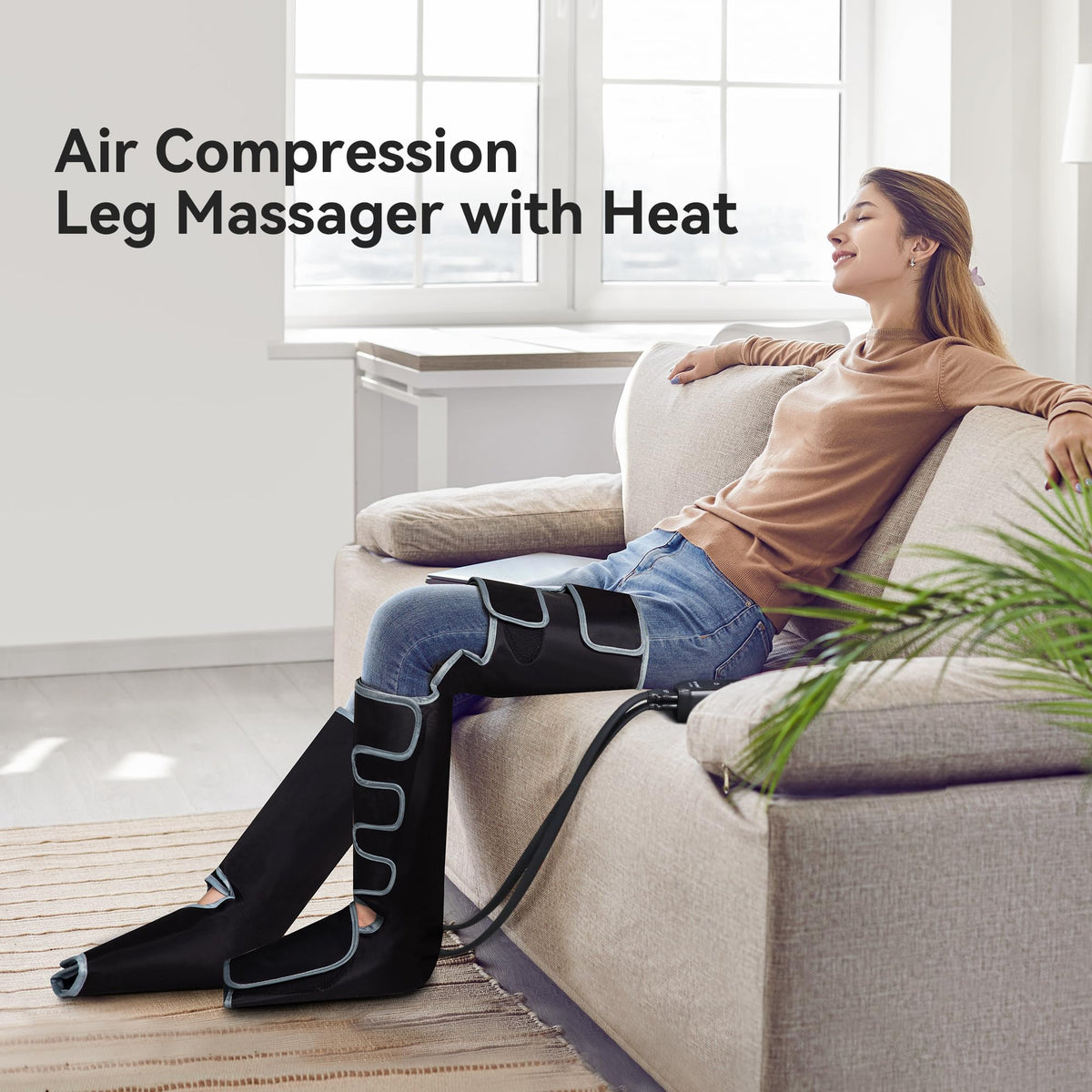 Leg Massager with Heat and Air Compression P240684