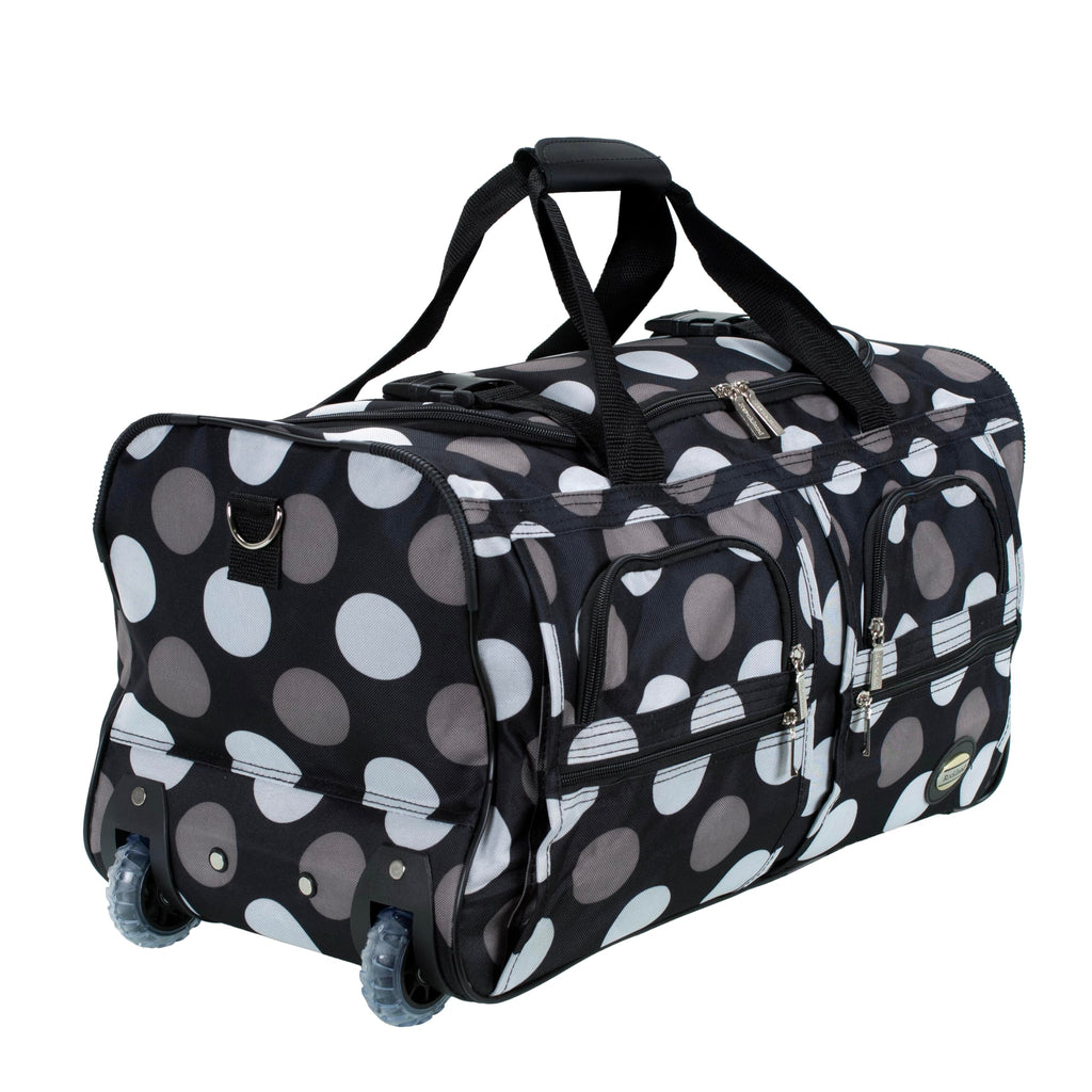 Rolling Duffel Bag, Black, 22" J52391