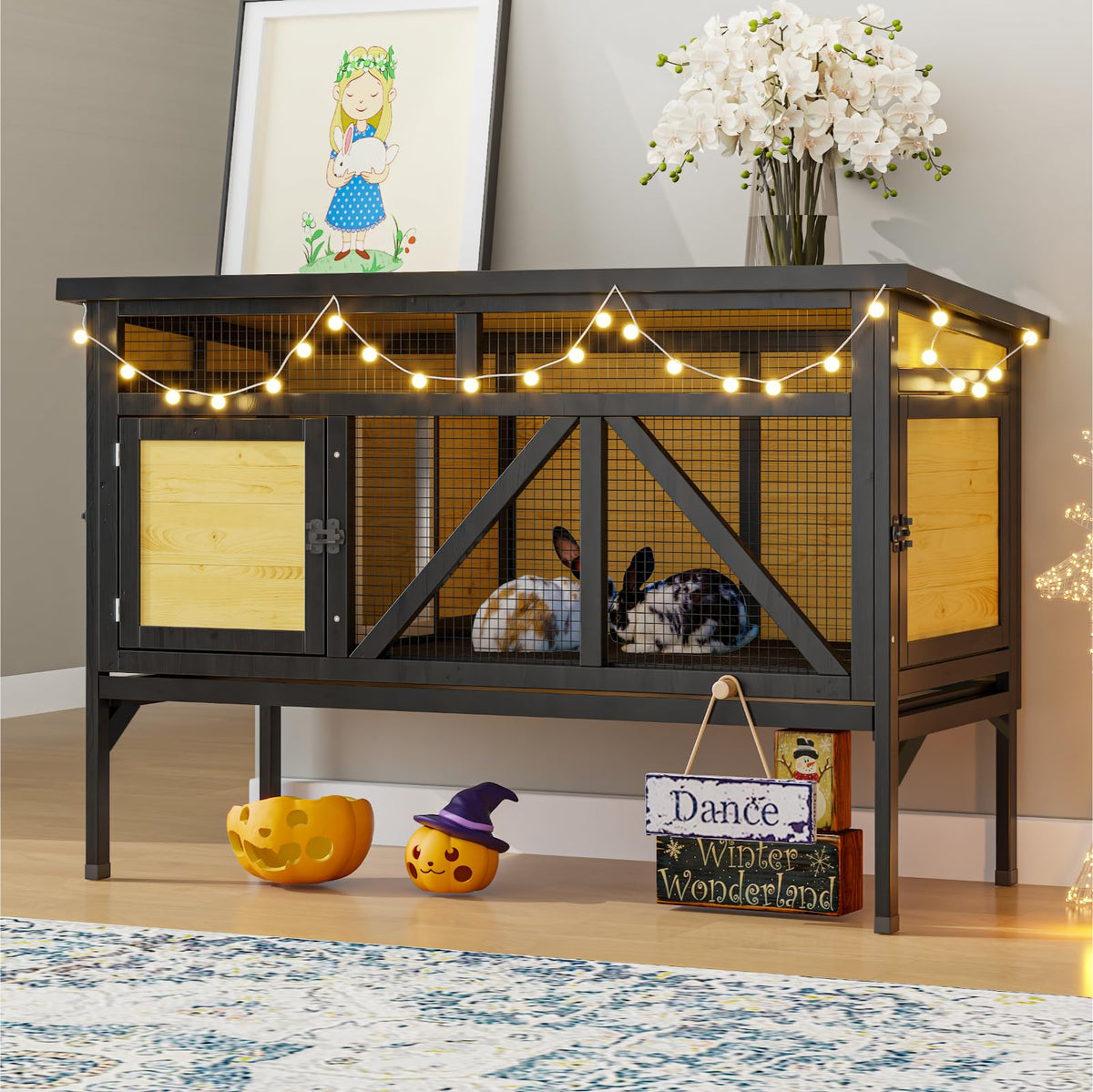 46.7" Rabbit Cage N780