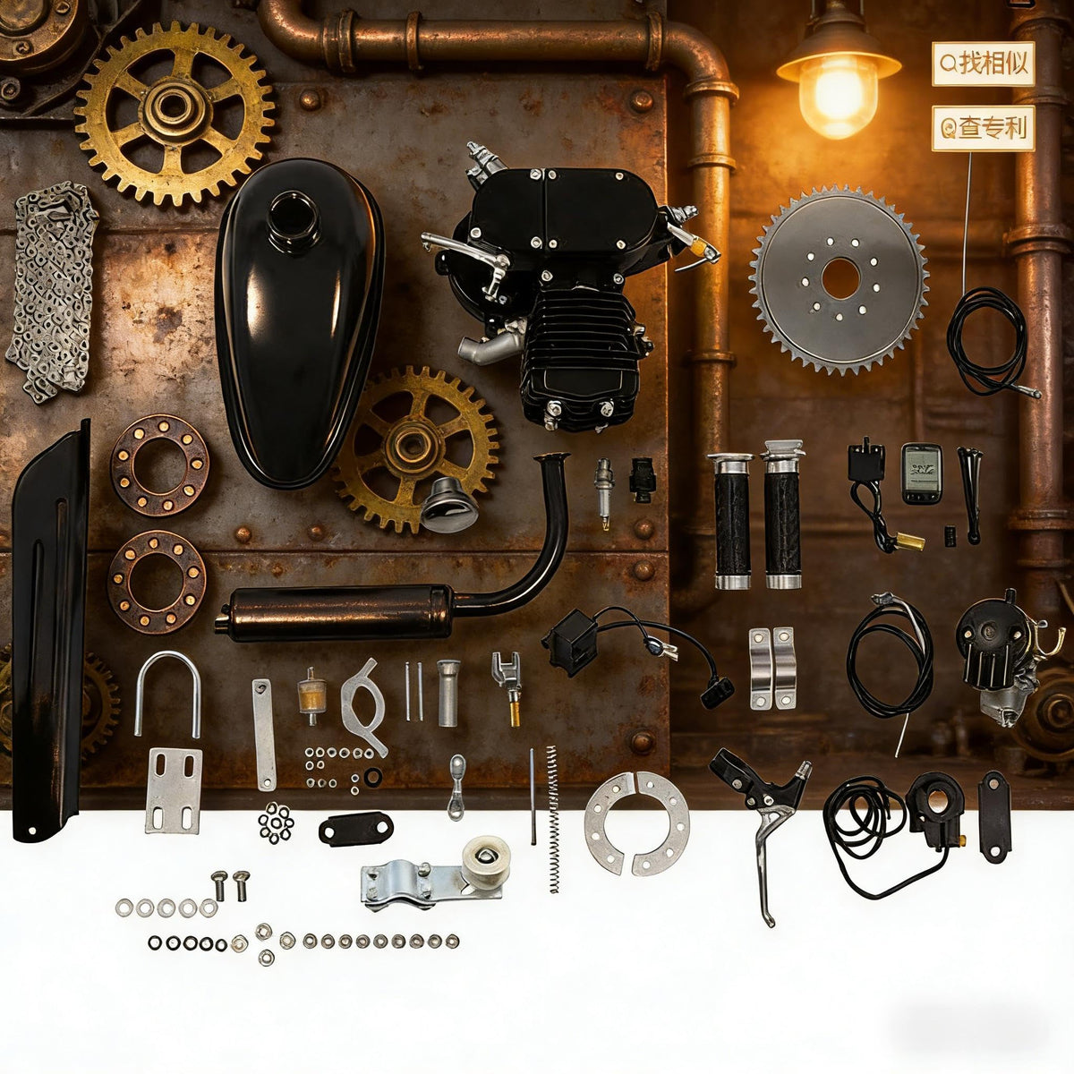 80cc 2 Stroke Bicycle Engine Kit I437973