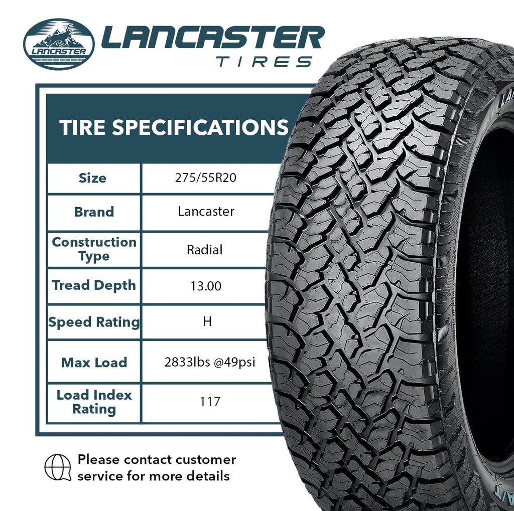 275/55R20 117H XL All Terrain Light Truck Tire V74199