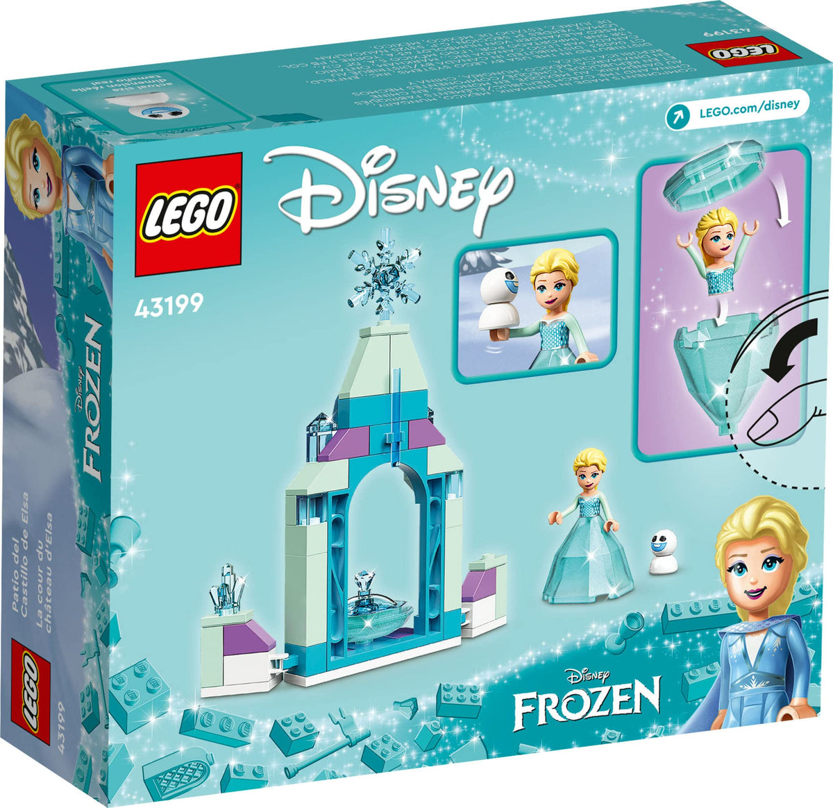 Building Set with Princess Elsa Mini Doll Figure A629119