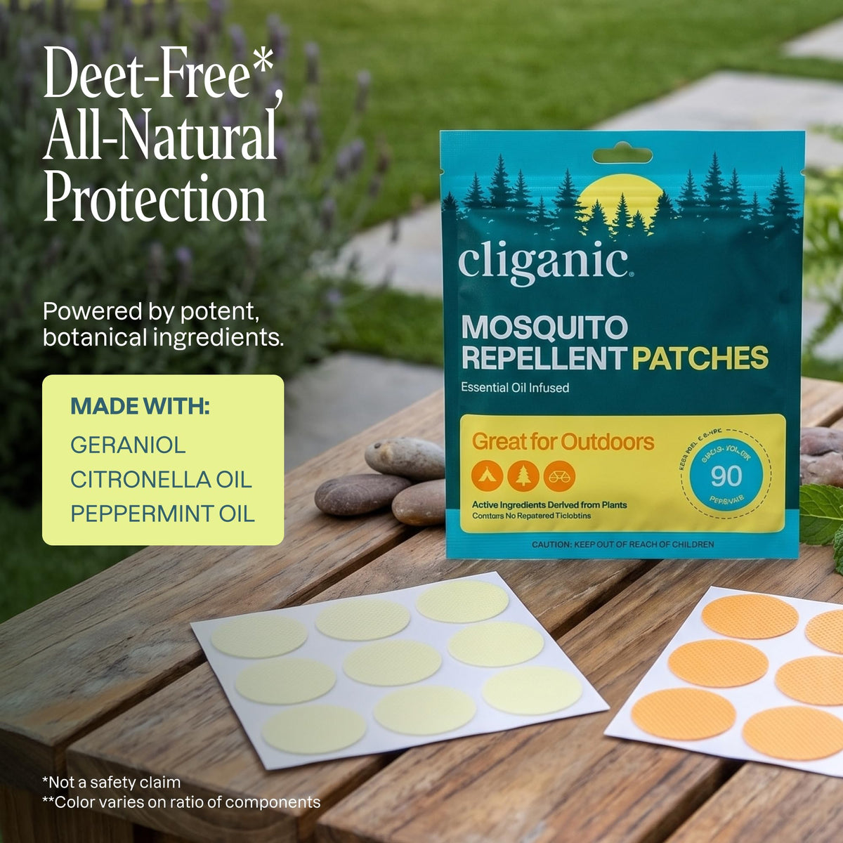 Mosquito Repellent Stickers 90 Pk N6160