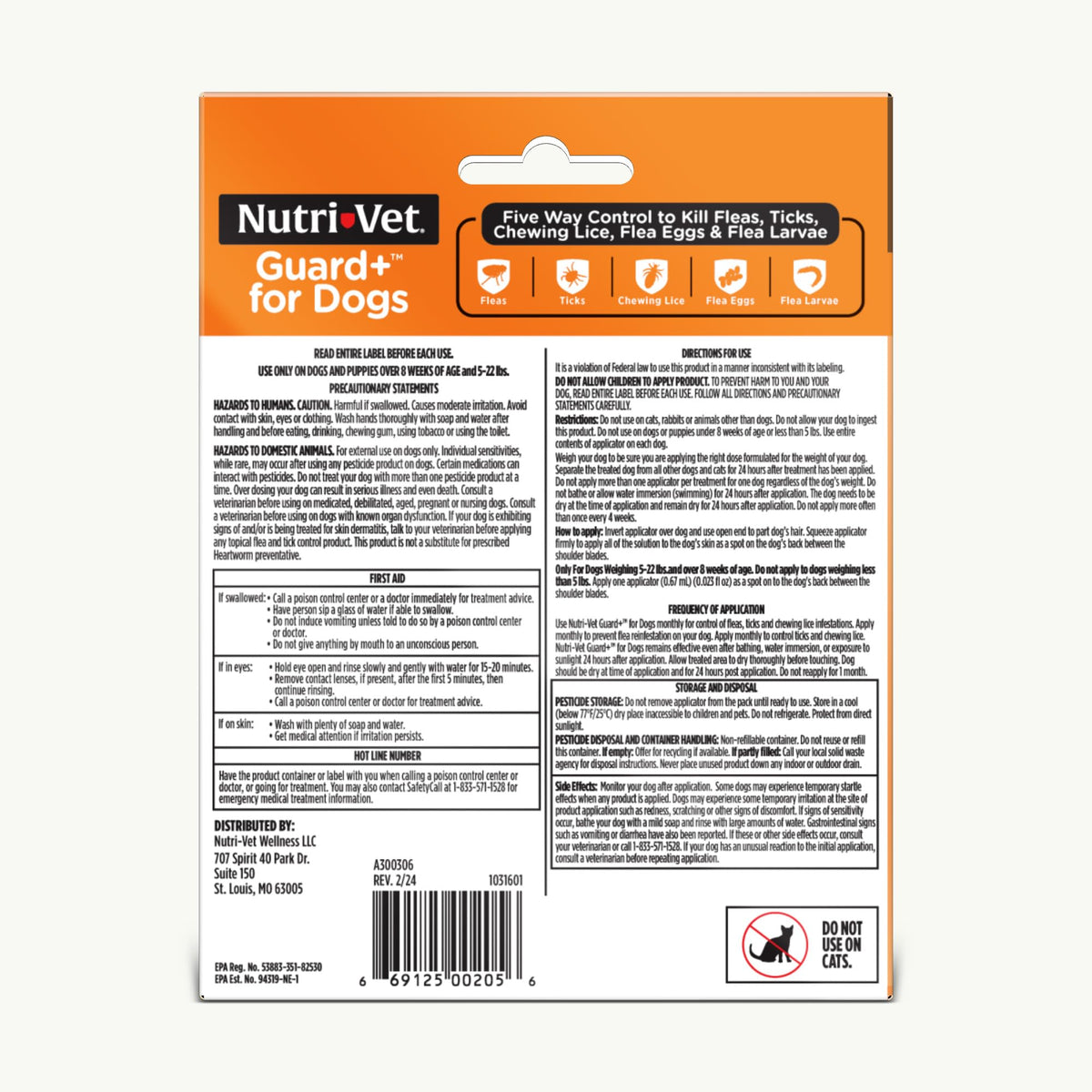 Flea Treatment 3 Doses Z321445