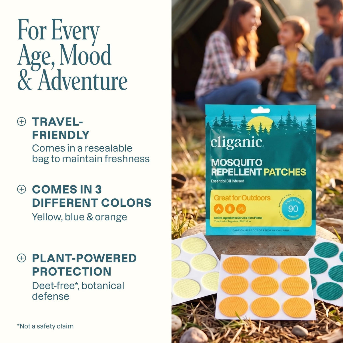 Mosquito Repellent Stickers 90 Pk N6160