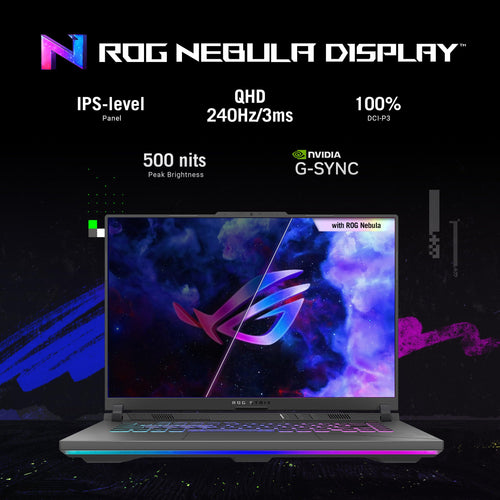 16" QHD 240Hz Gaming Laptop Y192