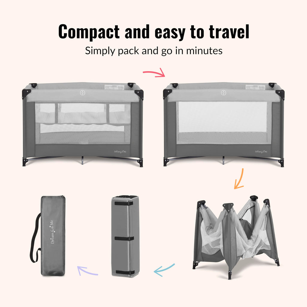 Portable Baby Playard with Bassinet I537130