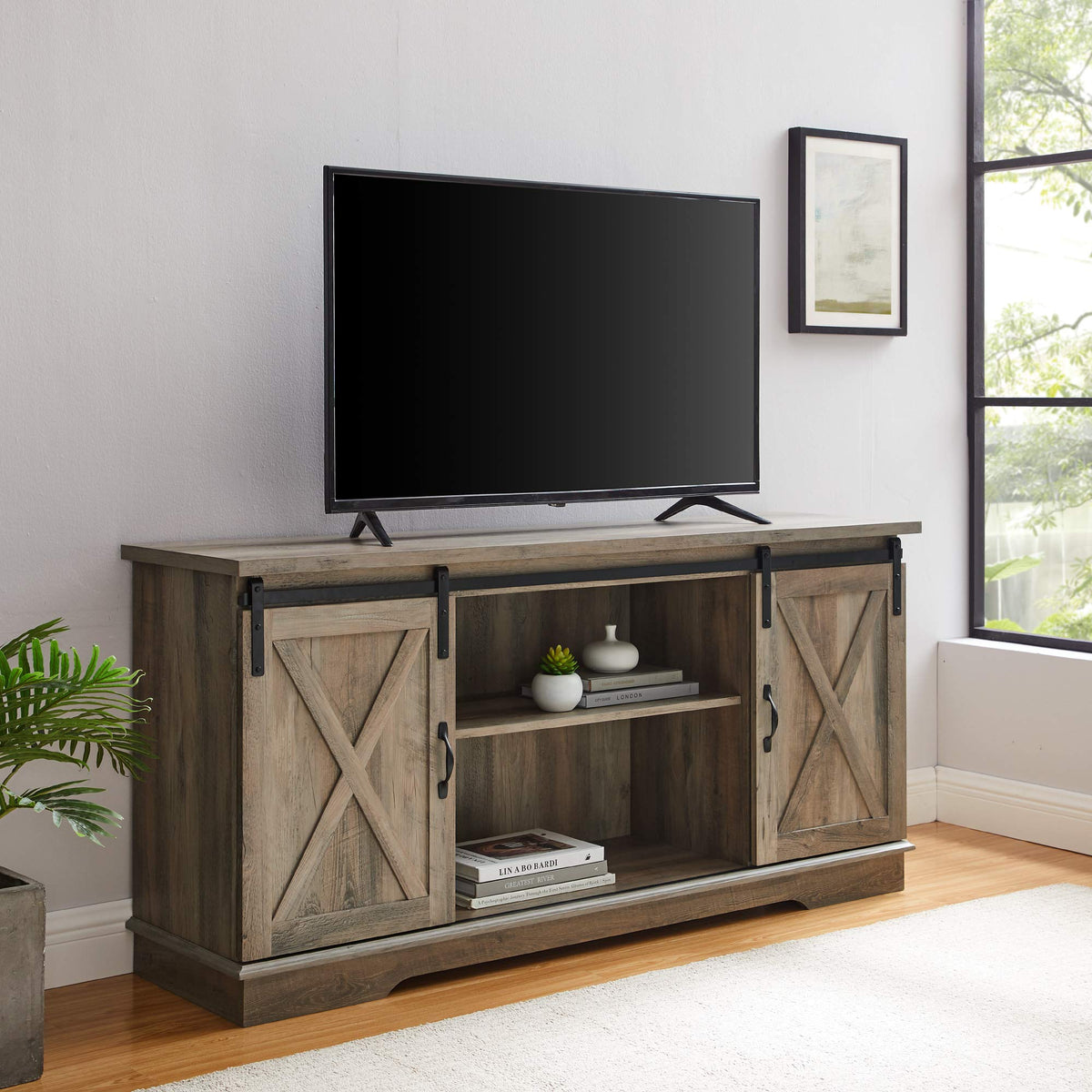 Grey Wash 58 Inch TV Stand C715705