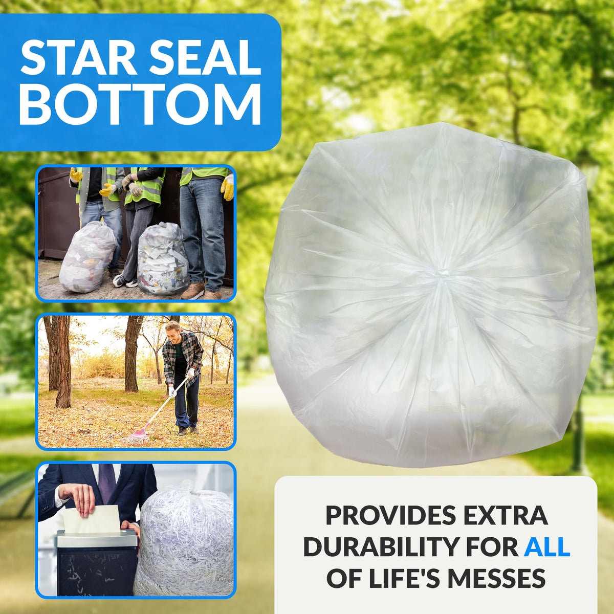 95 Gallon Heavy Duty Trash Bags M679345