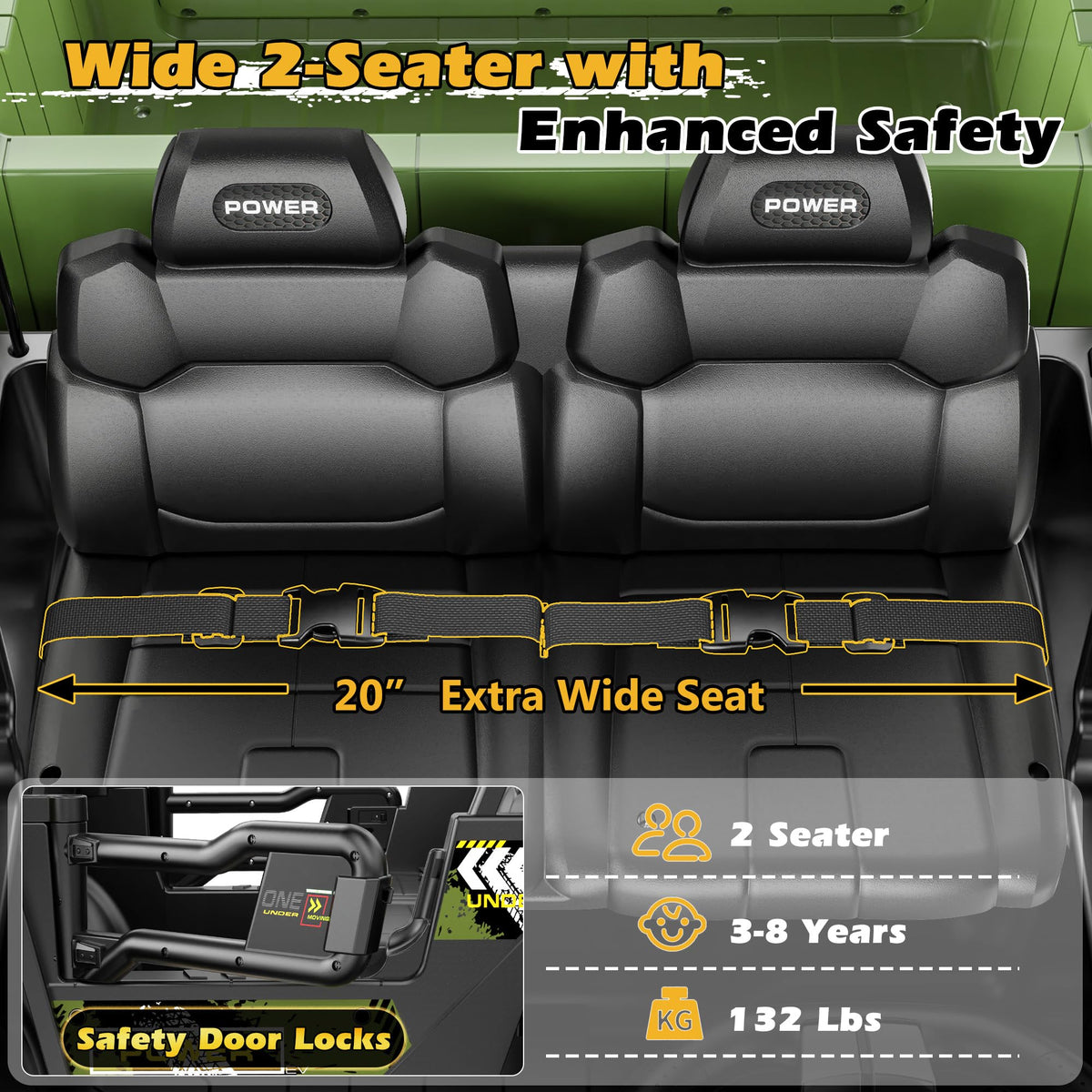 24V 2 Seater Ride On Dump Truck D5683