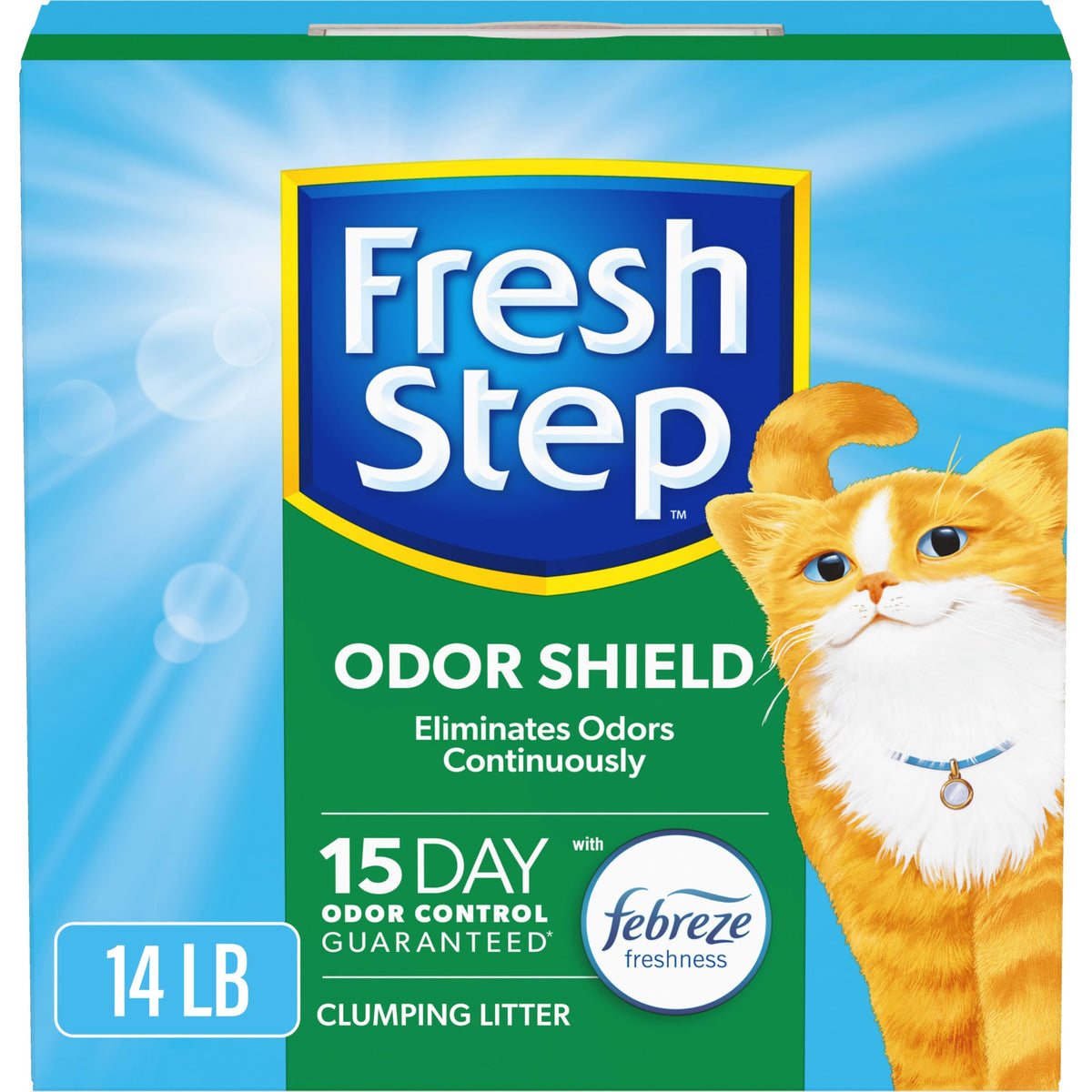 Multi Cat Clumping Cat Litter with Ammonia Block Tech 14 lb P310