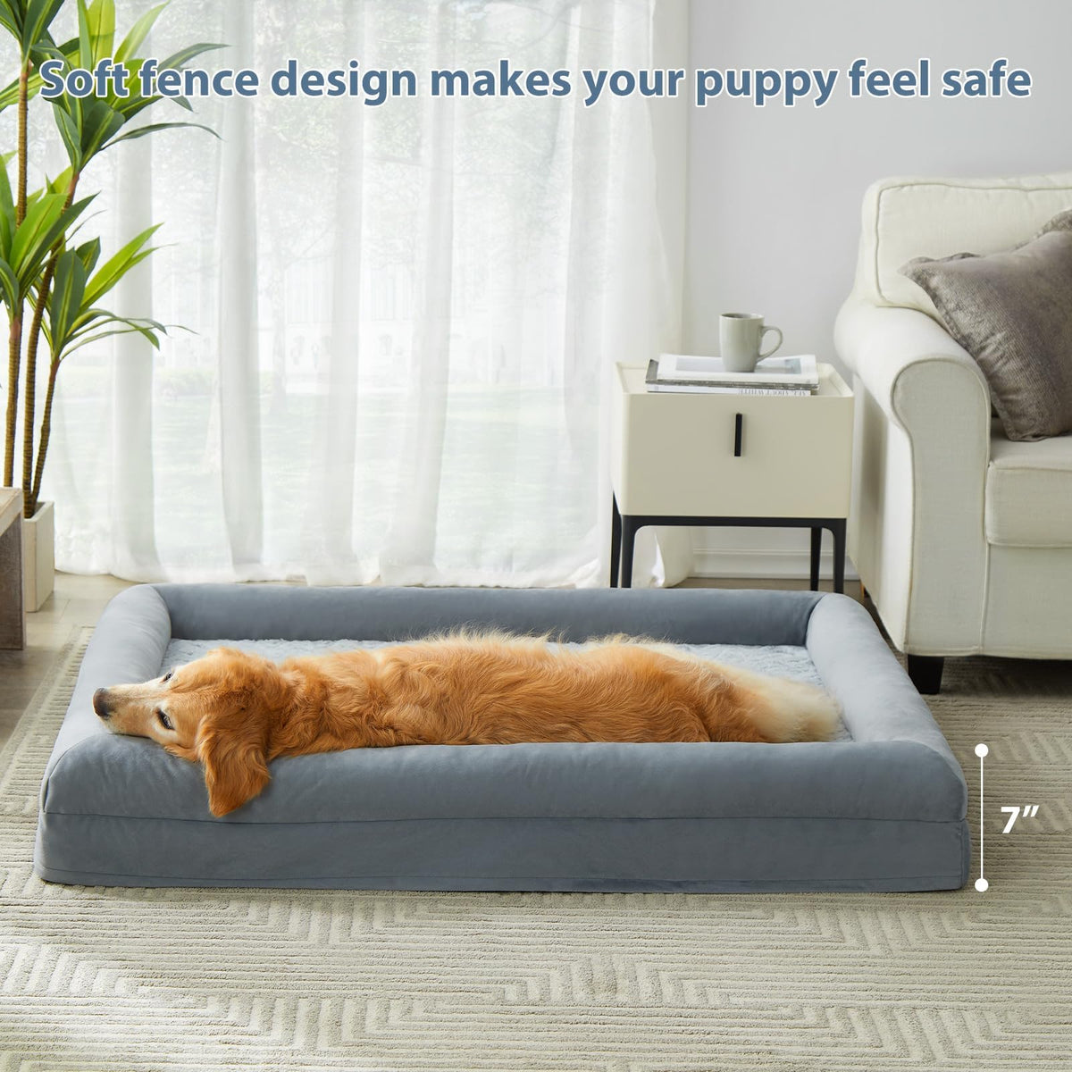 XL Extra Large Orthopedic Dog Bed E17044